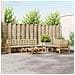 Set di divani da esterno 6 pcs Bianco e Beige 79 x 79 x 37 cm - Foto miniatura 2