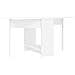 Tavolo da Pranzo 138 x 70 x 73,5 cm Legno ingegnerizzato Bianco - Foto miniatura 1