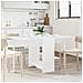 Tavolo da Pranzo 138 x 70 x 73,5 cm Legno ingegnerizzato Bianco - Foto miniatura 2