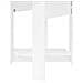 Tavolo da Pranzo 138 x 70 x 73,5 cm Legno ingegnerizzato Bianco - Foto miniatura 6