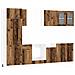 Unità Cucina Lyon 8 pcs Legno antico Legno ingegnerizzato - Foto miniatura 1