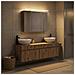 Set di Armadi da Bagno 4 pcs Rovere Artigianale - Foto miniatura 4
