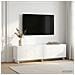 Supporto TV 140 x 34.5 x 40 cm Bianco Legno ingegnerizzato - Foto miniatura 2