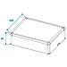 Flight Case Valigia Custodia Per Giradischi Piatto Technics 530 X 450 X 235 Mm - Foto miniatura 3