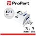 Multipresa 3pos Tavolo Bipasso + Bip/schuko + Usb Sp16a +int - Foto miniatura 1