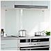 Paraschizzi Per Cucina Trasparente 100x60 Cm In Vetro Temperato - Foto miniatura 4