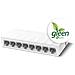 Ls1008 8-port Desktop Wallmount 10 100mbps Network Switch Hub Divisore Di Ethernet Plug And Play Custodia In Plastica - Foto miniatura 2
