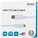 Cavo Da Usb-a A Usb-c, 1m, 3a, Usb 2.0, Bianco - Foto miniatura 2