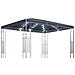 Gazebo con Stringa di Luci LED 400x300 cm Antracite - Foto miniatura 1