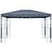 Gazebo con Stringa di Luci LED 400x300 cm Antracite - Foto miniatura 2