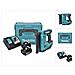 Dbn 500 Rtj Chiodatrice A Batteria 18 V / 15-50 Mm / 90â° In Valigetta Makpac + 2x Batterie Bl1850 5,0 Ah + Caricabatterie Dc 18 Rc - Foto miniatura 1