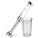 Frullatore ad Immersione MBL-27 con Recipiente da 0.6 L Potenza 500 Watt Colore Bianco - Foto miniatura 1