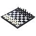 Gioco Da Viaggio Backgammon / scacchi 24 Cm Nero / bianco - Foto miniatura 2