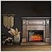 Camino elettrico TUX Oak Quercia ElectricSun, con effetto sonoro, L110xH102cm - Foto miniatura 3