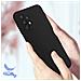 Cover Per Samsung Galaxy A13 4g In Silicone Semi-rigido Soft-touch Nera - Foto miniatura 3