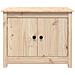 Tavolino Da Salotto 71x49x55 Cm In Legno Massello Di Pino - Foto miniatura 5
