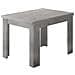 Tavolo Allungabile Otto, Consolle Ausiliare Da Cucina, Tavolo Allungabile, 100% Made In Italy, Cm 90x90h75, Ardesia - Foto miniatura 2