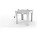 Tavolo Allungabile Otto, Consolle Ausiliare Da Cucina, Tavolo Allungabile, 100% Made In Italy, Cm 90x90h75, Ardesia - Foto miniatura 3