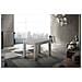 Tavolo Allungabile Otto, Consolle Ausiliare Da Cucina, Tavolo Allungabile, 100% Made In Italy, Cm 90x90h75, Ardesia - Foto miniatura 4