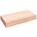 Ripiano a Parete 40x20x6 cm Legno Massello Rovere Non Trattato - Foto miniatura 1