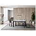 Tavolo Allungabile 90x160/220 Cm Cumar Telaio Antracite - Bianco Frassino - Foto miniatura 5