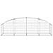 Cesto Gabbione Ad Arco 200x50x40/60 Cm Ferro Zincato - Foto miniatura 2