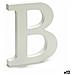 Lettera B Legno Bianco (1,8 X 21 X 17 Cm) (12 Unità) - Foto miniatura 1