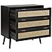 Cassettiera 3 Cassetti Opoco Nero - Foto miniatura 4