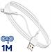Cavo Di Ricarica E Sincronizzazione Da Usb A Lightning, Bianco - Foto miniatura 2