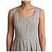Abito A Trapezio In Cotone A Pois Beige - It44-l - Foto miniatura 5