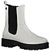 White Casual Closed Booties Stivaletti Sintetico E Tessile Scarpe Donna Bianco Eu 39, 5-25411-39 109 - Foto miniatura 2