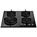 Piano P604LPROGNE a Gas 4 Zone Cottura da 60 cm Colore Nero - Foto miniatura 1