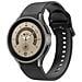 Cinturino In Silicone Per Samsung Galaxy Watch 5 - (40/44/45 Mm Pro) Black - Foto miniatura 1