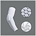 2 Pezzi Supporto Per Gomito Sportivo White M - Foto miniatura 3