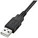EPSILION USB MT3573 Cuffie Cablato A Padiglione Musica e Chiamate Nero - Foto miniatura 4