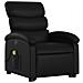 Poltrona Alzapersona Massaggiante Elettrica Nera in Similpelle - Foto miniatura 3
