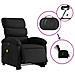Poltrona Alzapersona Massaggiante Elettrica Nera in Similpelle - Foto miniatura 5