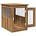 Gabbia Cani Arredamento Rovere Artigianale Legno Multistrato - Foto miniatura 5