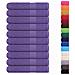 Asciugamani 10 pz Viola 100x200 cm 360 g/m² 100% Cotone - Foto miniatura 2
