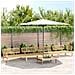 Set Divano Pallet da Giardino 5 pz in Legno Massello di Acacia - Foto miniatura 2