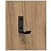 Appendiabiti a muro rovere artigianale 96 x 1.5 x 90 cm - Foto miniatura 8