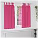 Tende con tende 2 pcs Rosa Vivo Poliestere - Foto miniatura 2