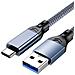 Cavo Usb 3.2 Type-c: Trasferimento Dati Ad Alta Velocità 10gbps E Ricarica Rapida 60w Blue + Grey 1,5 Milioni - Foto miniatura 1