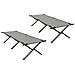 Letto da campeggio pieghevole 2 pcs Grigio Tessuto Oxford - Foto miniatura 1