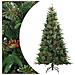 Albero di Natale Artificiale con Rami Pieghevoli Verde 210 cm - Foto miniatura 1