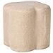Pouf Mancos Bouclé Beige - Foto miniatura 3