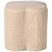 Pouf Mancos Bouclé Beige - Foto miniatura 4