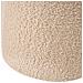 Pouf Mancos Bouclé Beige - Foto miniatura 6