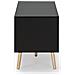 Mobile Tv Apolo 1 Anta 2 Cassetti, Colore Nero /legno - Foto miniatura 3