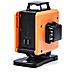 Livella Laser Orange Tiger Rot16l-l - 16 Linee, Autolivellante, Ip54 | Precisione 0,2 Mm / 10 M, 360°x4 | Uso Professionale, Set Completo - Foto miniatura 8